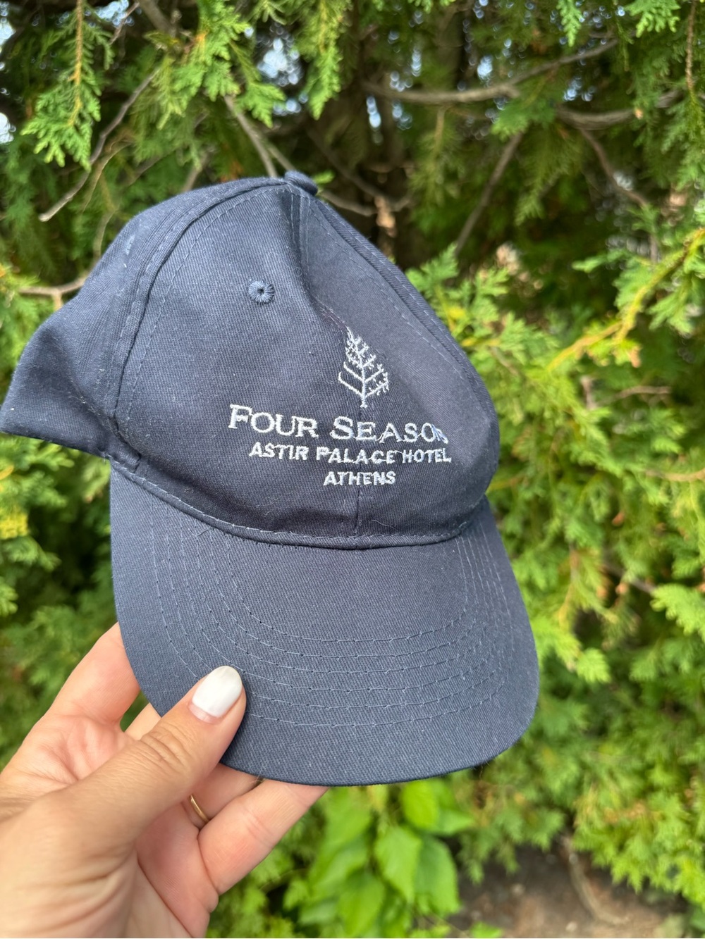 The Four Seasons Athens Greece Hotel Cap Hat